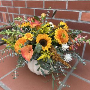 Fall garden centerpiece